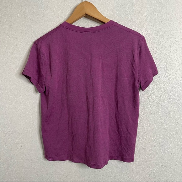 Lululemon Purple Short Sleeve Tee Size 6 - Picture 3 of 3